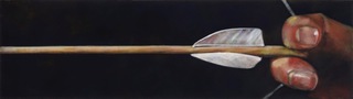 "Das Ziel", Öl/ Leinwand,
50 x 180cm, 3100€