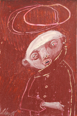 Heiliger Schüler, 16 x 11 cm, 180€