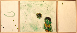 Tryptyk, Öl auf Leinwand,  60 x 170 cm,  1750 €