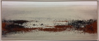„Sandland IV“, Mischtechnik, Canvas, 40 x 100 cm
gerahmt, 1400 €