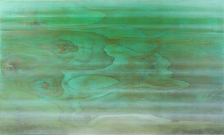 „Wasserland II, Öllasur / Holz, 60 x 100,
gerahmt, 1480 €