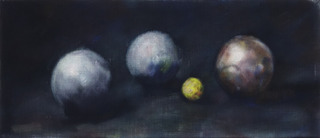 "Boule", Öl /Leinwand, 33 x 76 cm, 890 €