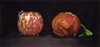 Mandarin, Öl auf Leinwand, 44 x 93 cm, 1450 €