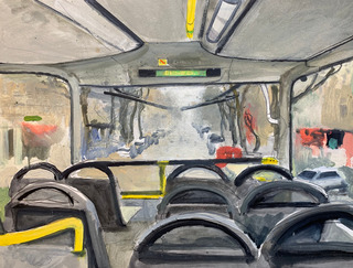 M29_Buntstifte, Öl auf Papier 30x40cm 480€