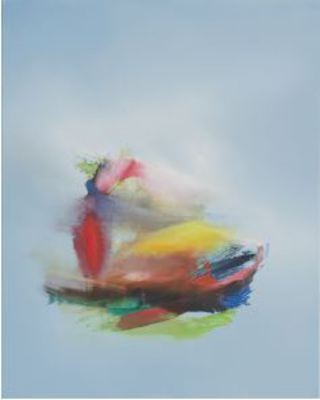 VOGELPFUND, 2021, 50 x 40 cm, Öl auf Leinwand, 1800€