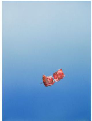 FLYING, 2021, 40 x 30 cm, Öl auf Leinwand, 1400€