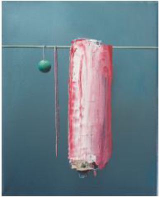 WLKMUF, 2020, 30 x 24 cm, Öl auf Leinwand, 1100€