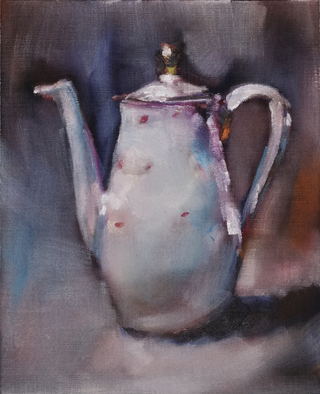 "Kanne", Öl / Leinwand, 36x29cm